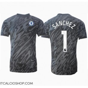 Chelsea Robert Sanchez #1 Portiere Seconda Maglia 2024-25 Manica Corta